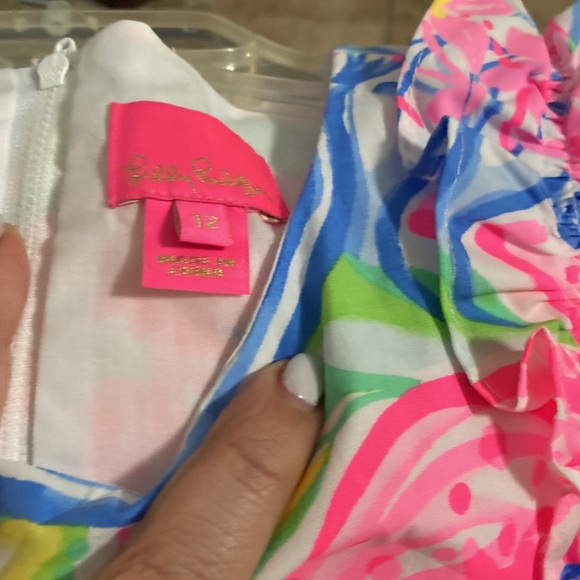 Lilly Pulitzer girls floral dress - Picture 4 of 4